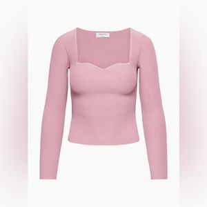 ARITZIA Babaton
Sculpt Knit Sweetheart Longsleeve